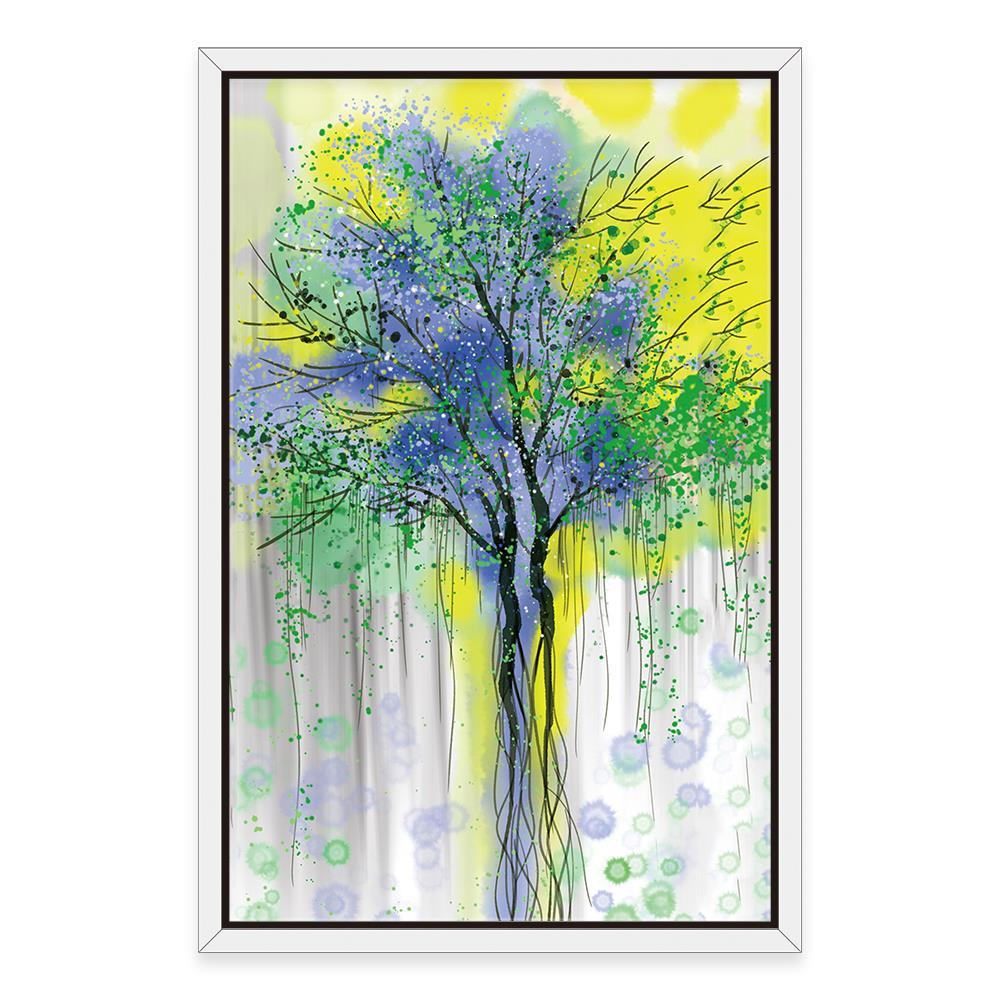 Fantasy Multi Color Tree Home Decoration Canvas