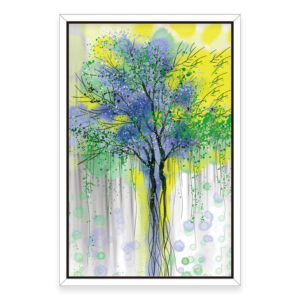 Fantasy Multi Color Tree Home Decoration Canvas