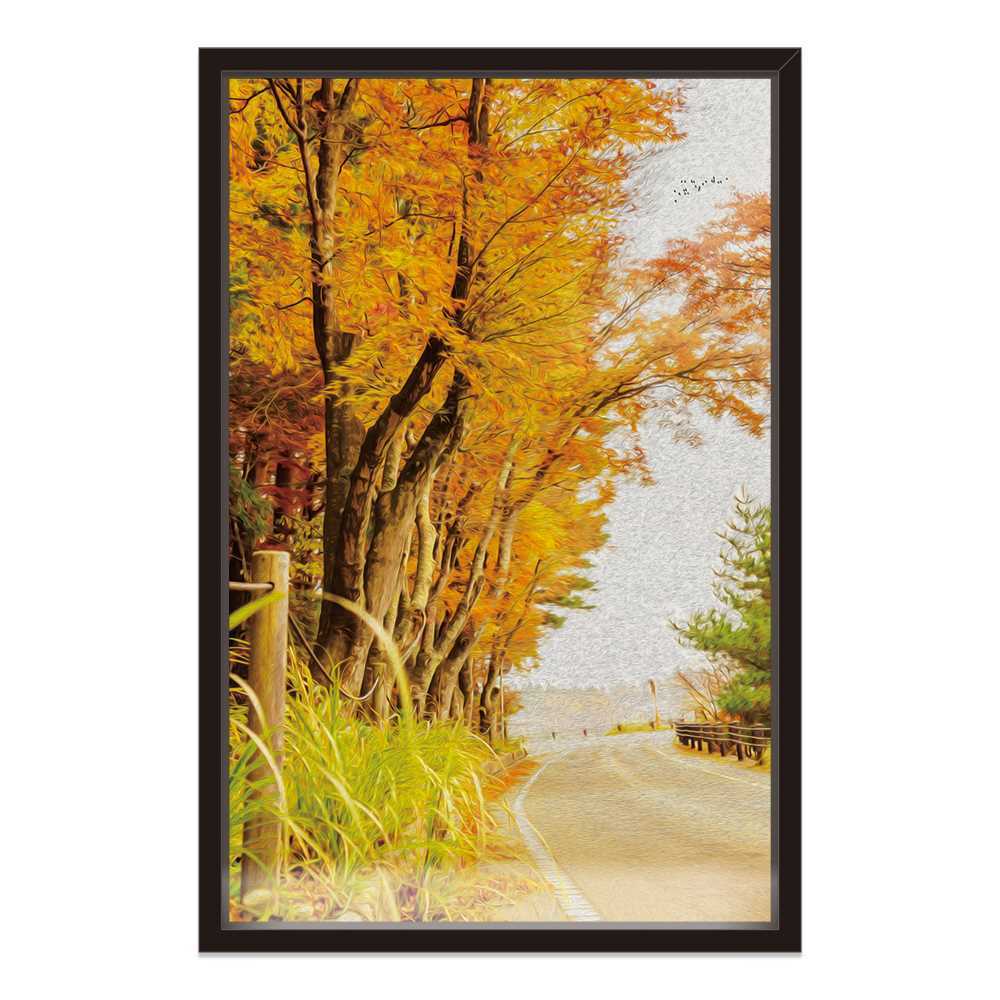 Roadside Tress Decor  Home Decoration Canvas