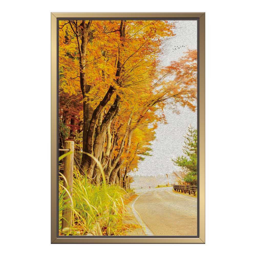 Roadside Tress Decor  Home Decoration Canvas