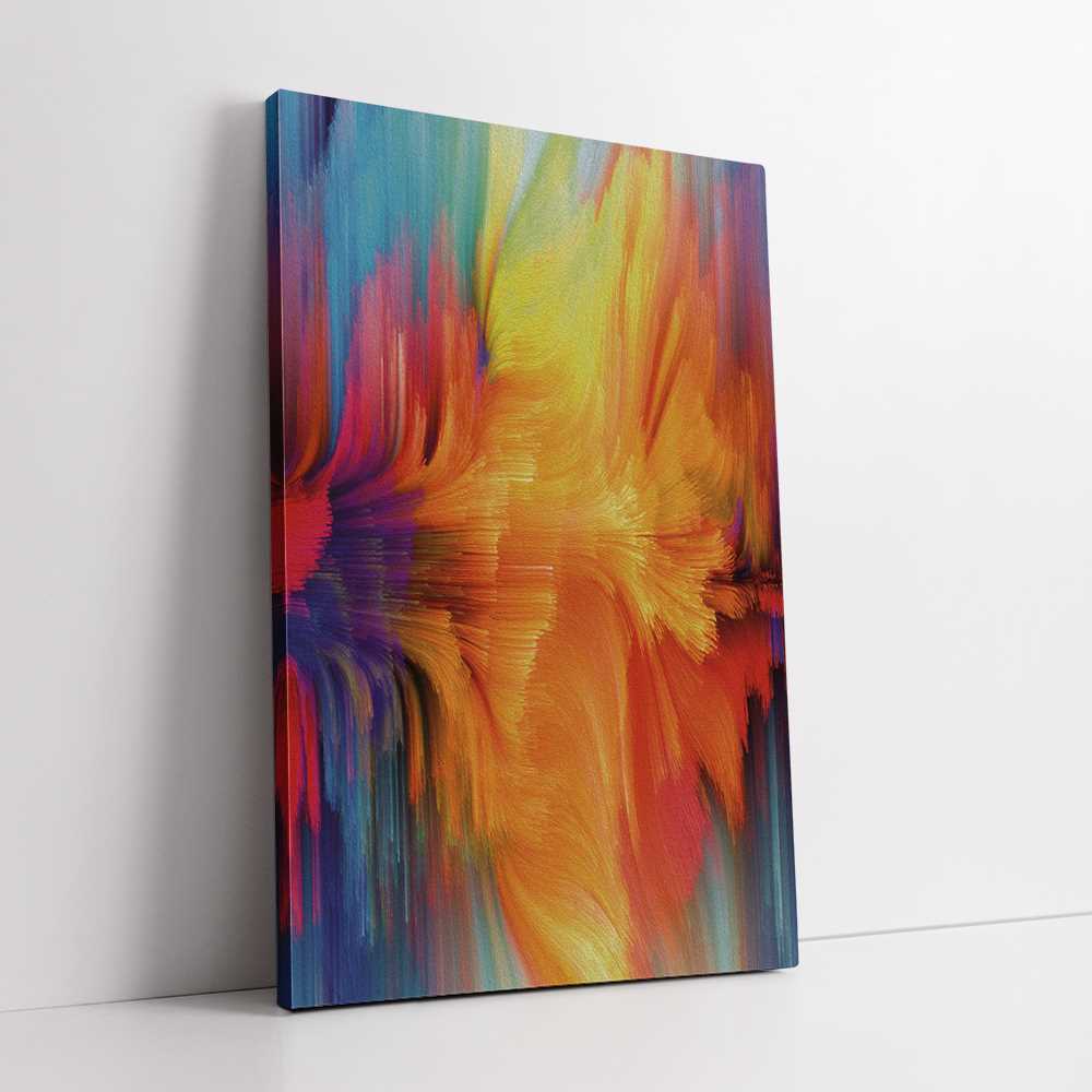 Blended Art Colors Home Decoration Canvas