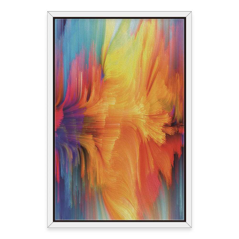 Blended Art Colors Home Decoration Canvas
