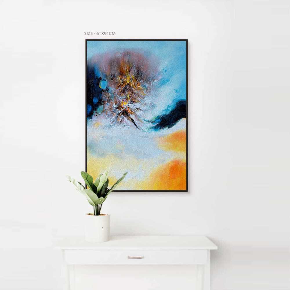 Modern Blended Color Home Decoration Canvas