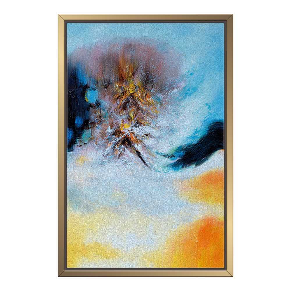 Modern Blended Color Home Decoration Canvas