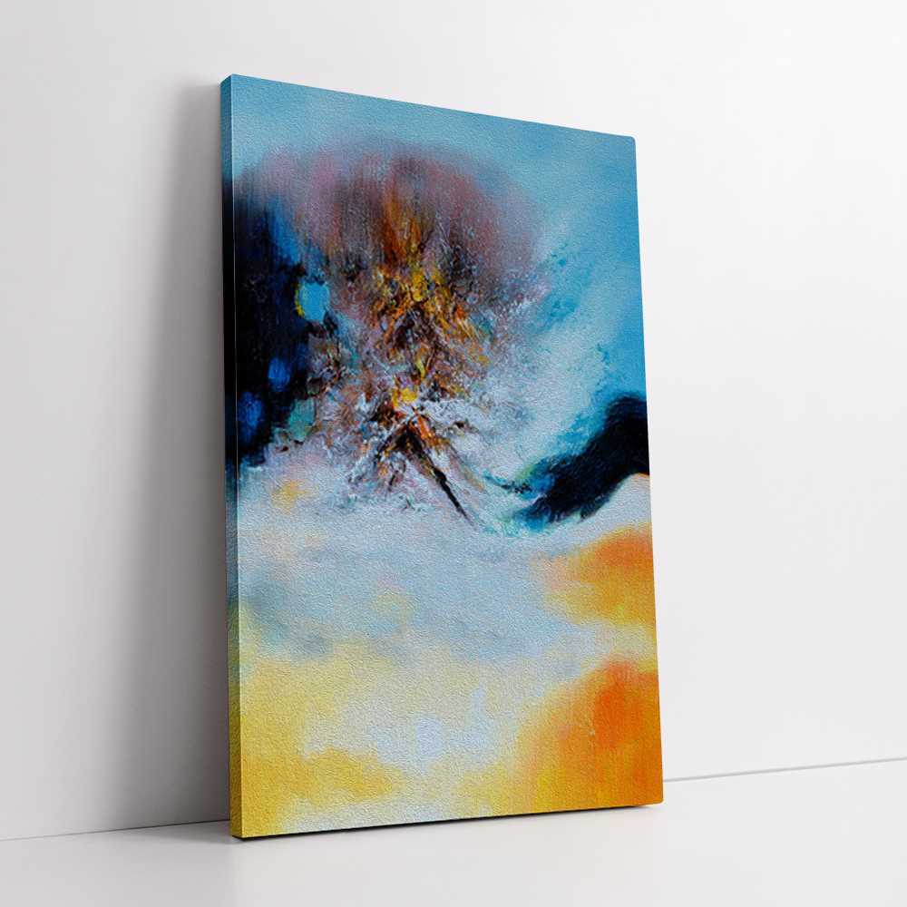 Modern Blended Color Home Decoration Canvas