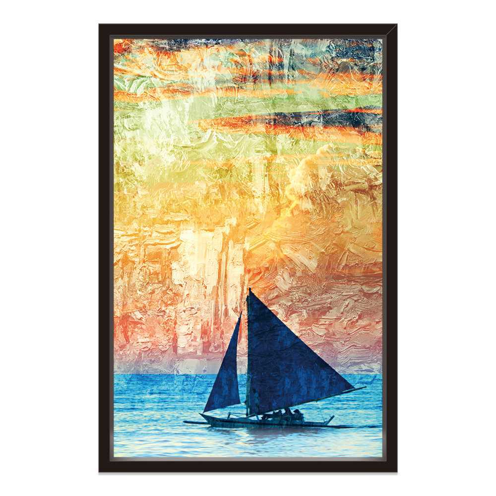 Boat Sailing  Wall Art Home Decoration Canvas