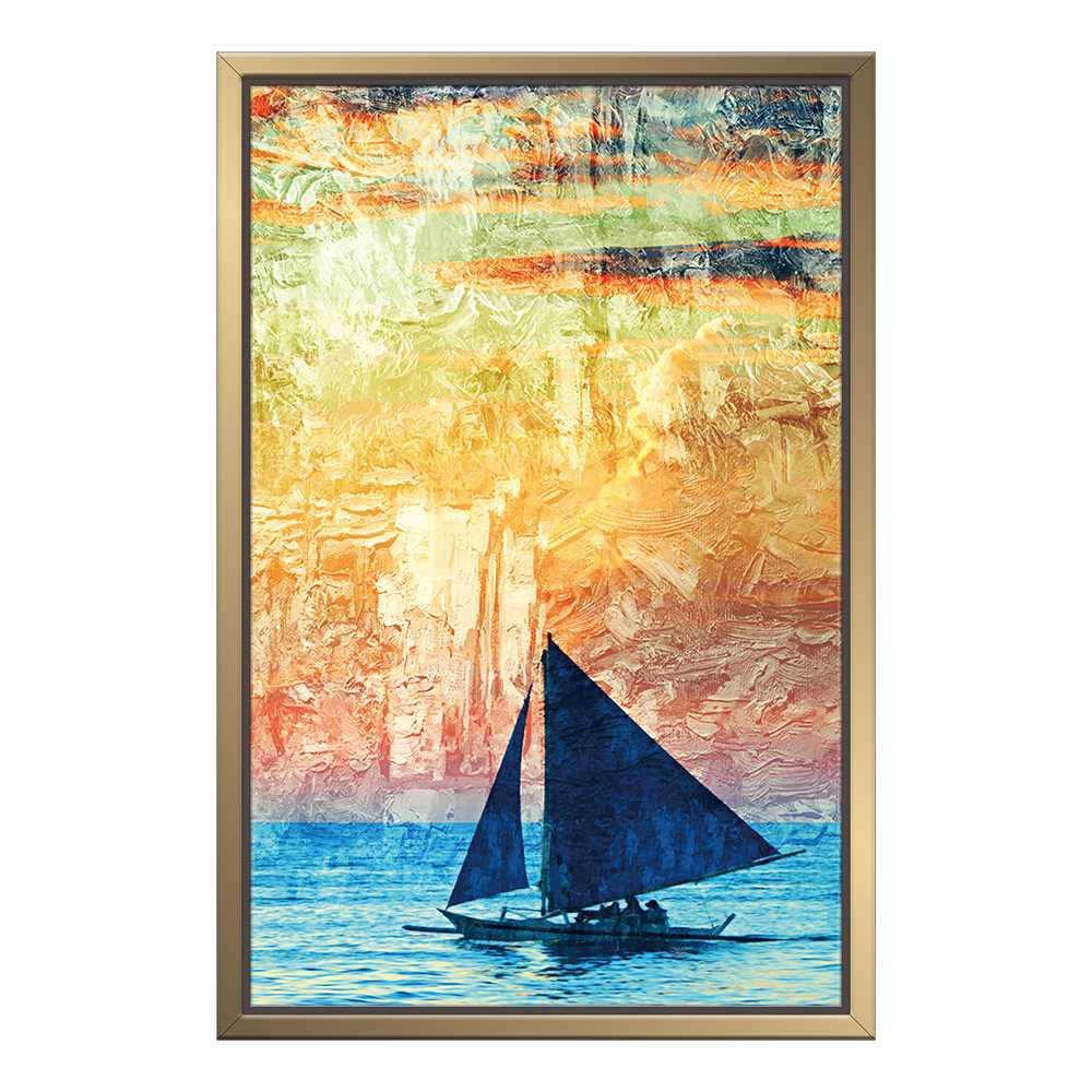 Boat Sailing  Wall Art Home Decoration Canvas