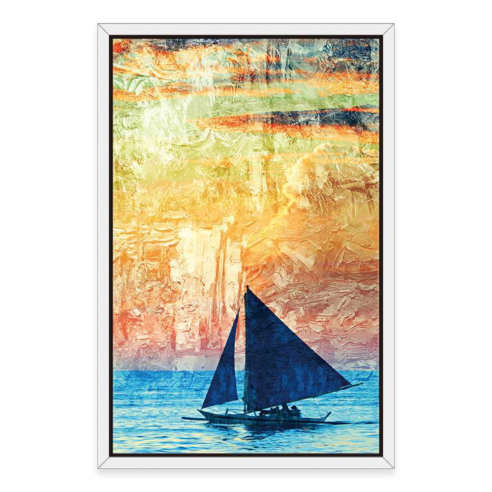 Boat Sailing  Wall Art Home Decoration Canvas