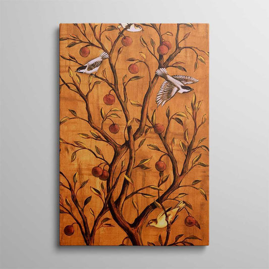 Birds on the Tree Home Decoration Canvas