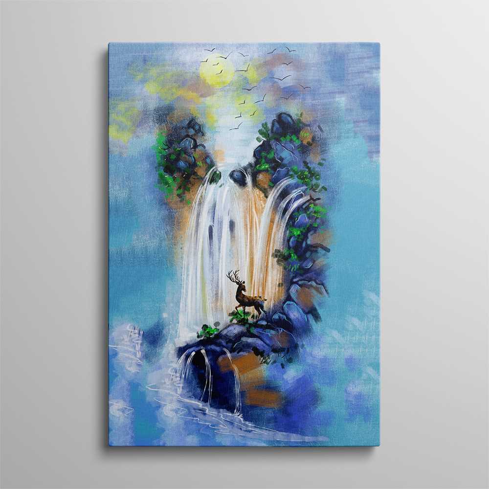 Great Water falls Art Home Decoration Canvas