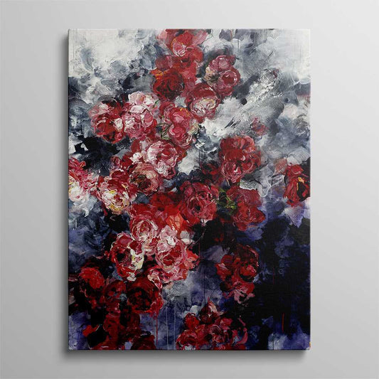 Blooming Botanical Design Vintage Decoration Canvas