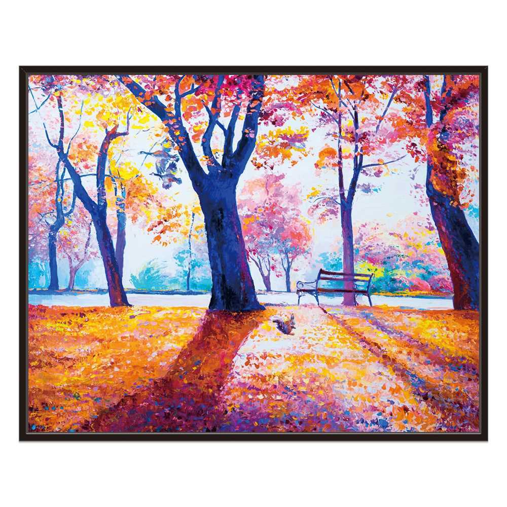 Landscape Painting Park View Oil Painting Art Canvas Prints