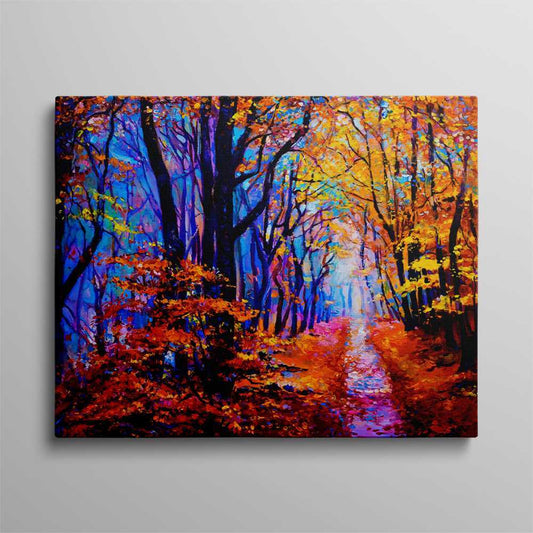 Landscape Painting Magical Forest Art Canvas Prints