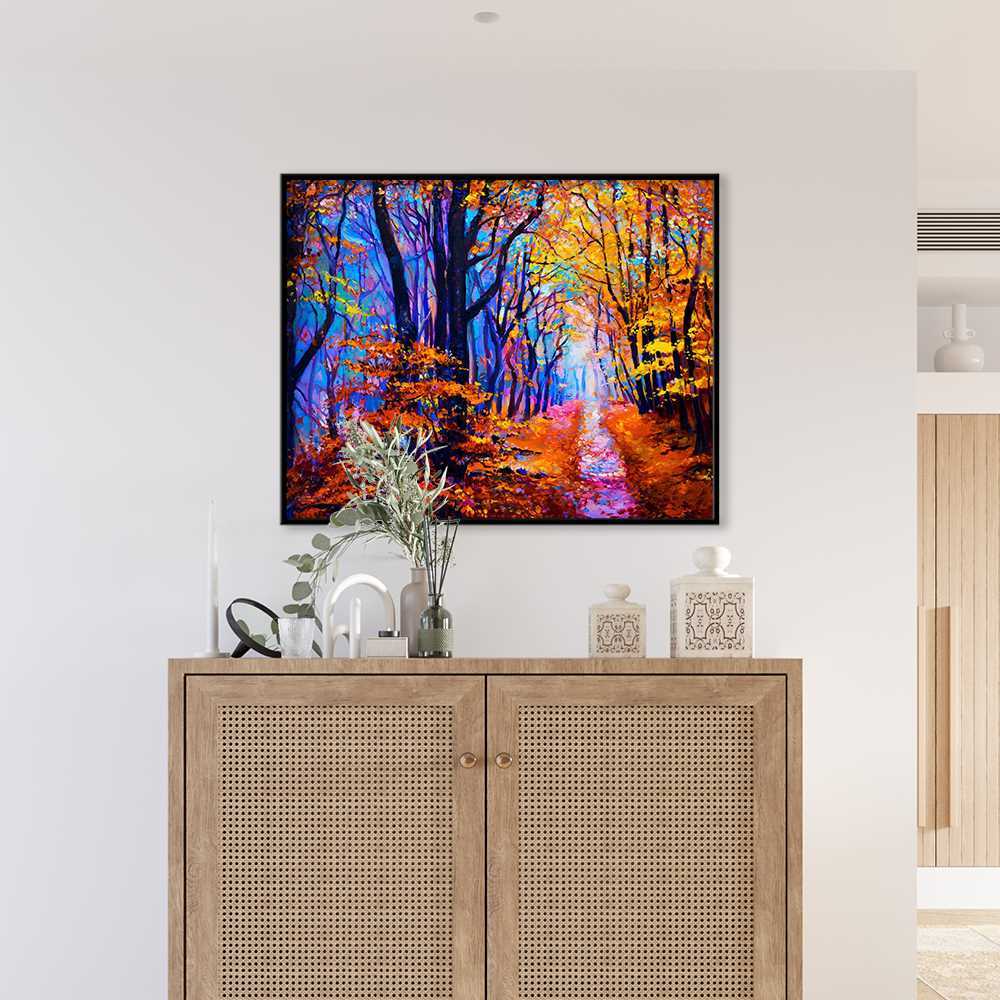 Landscape Painting Magical Forest Art Canvas Prints