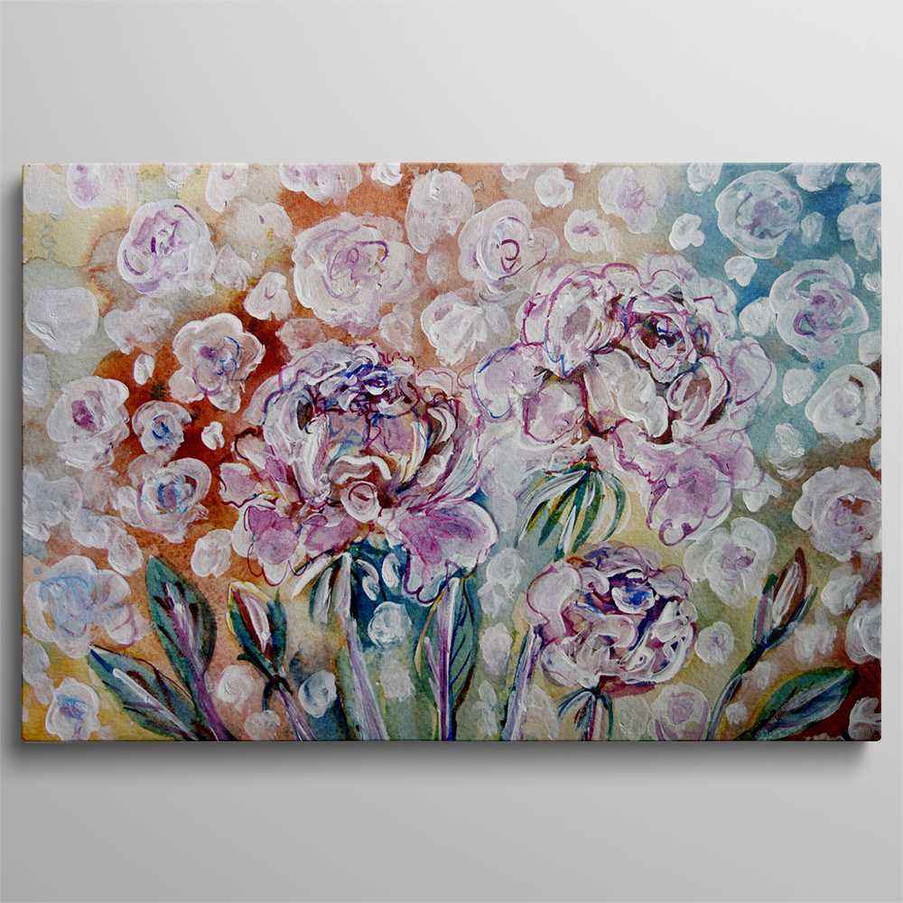 Not Fully Bloom  Decoration Canvas