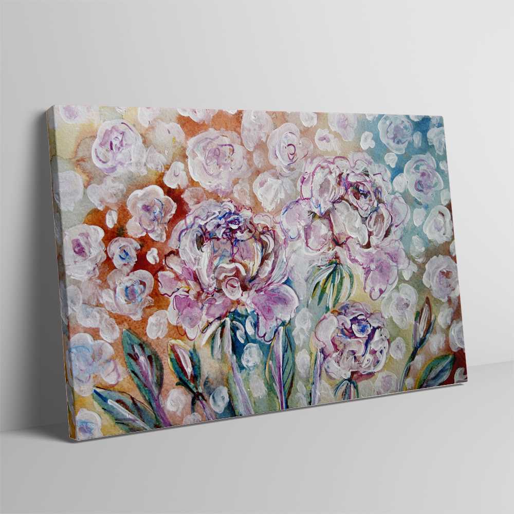 Not Fully Bloom  Decoration Canvas