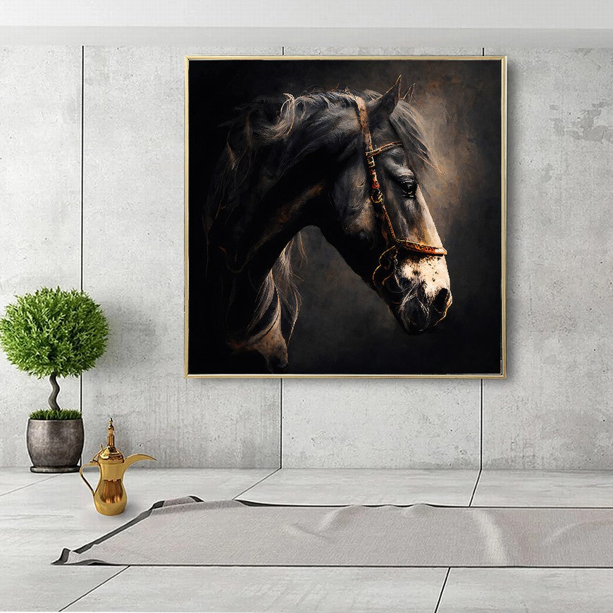 Canter into Comfort: Horse Canvas Art