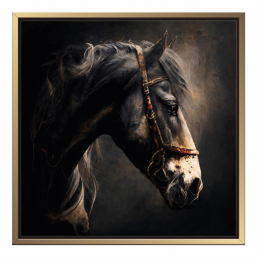 Canter into Comfort: Horse Canvas Art