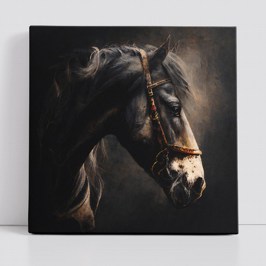 Canter into Comfort: Horse Canvas Art