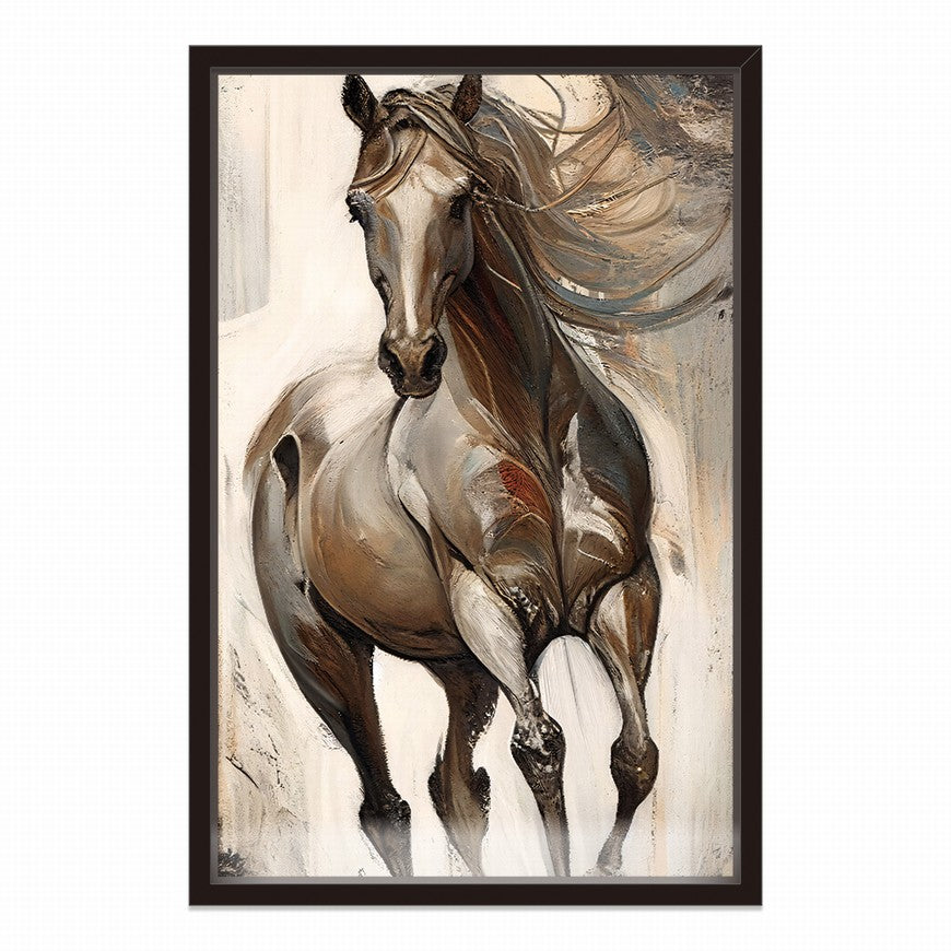 Equestrian Euphoria: Horse Wall Canvas