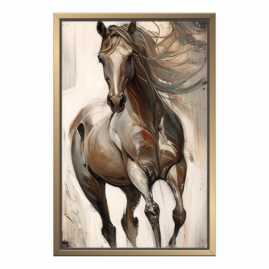 Equestrian Euphoria: Horse Wall Canvas