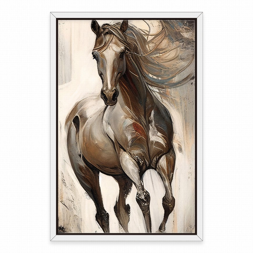 Equestrian Euphoria: Horse Wall Canvas