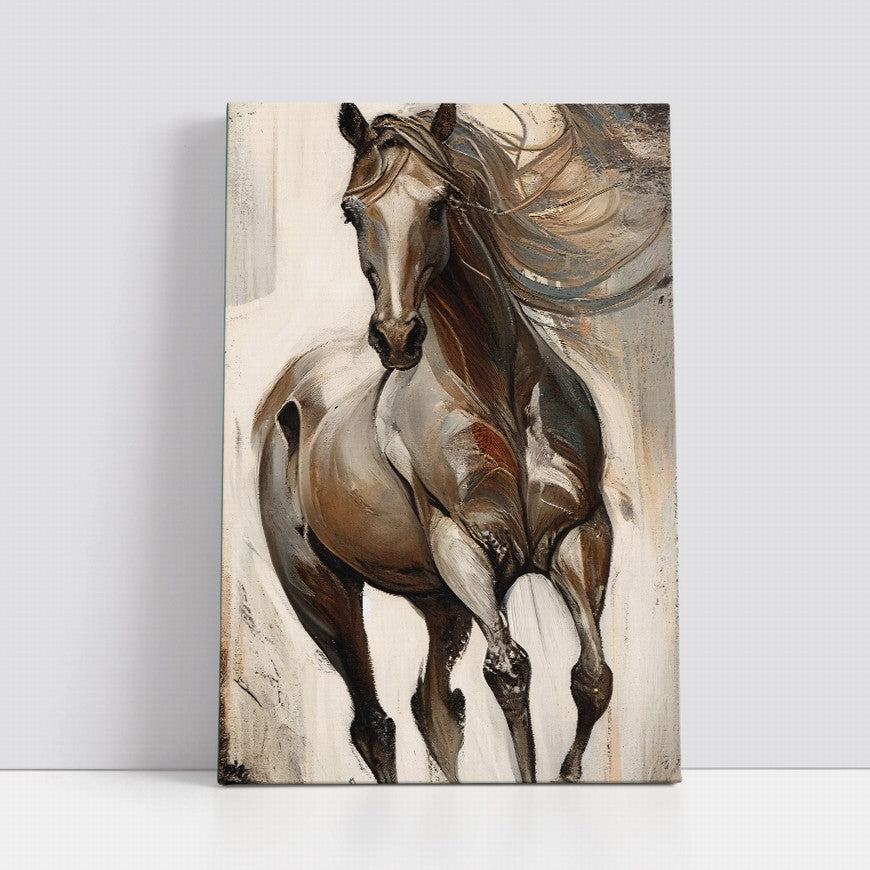 Equestrian Euphoria: Horse Wall Canvas