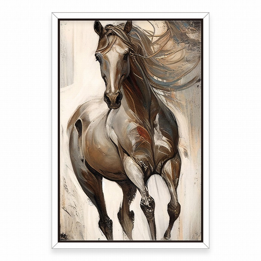 Equestrian Euphoria: Horse Wall Canvas