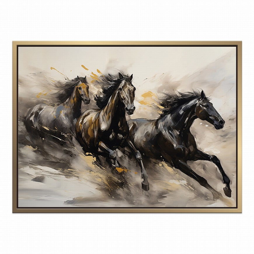 Mystic Mustang: Horse Canvas Artwork