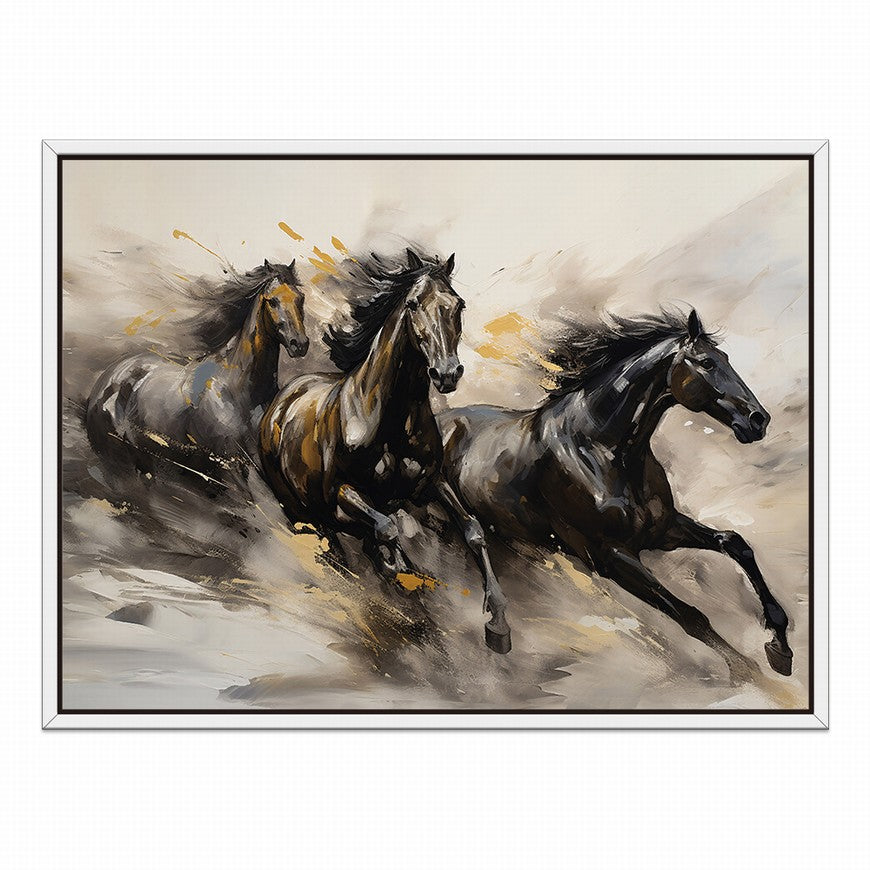 Mystic Mustang: Horse Canvas Artwork