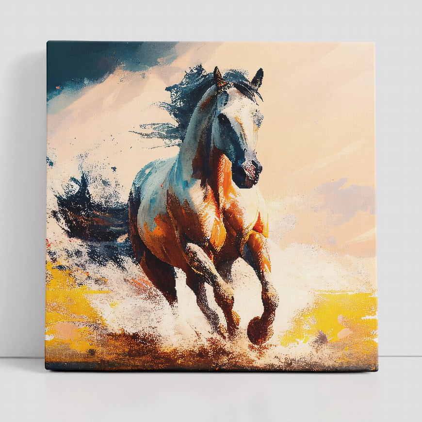Tranquil Trails: Horse Wall Art Piece