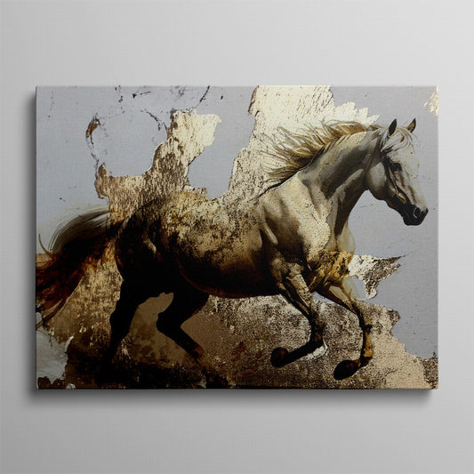 Nature's Nobility: Horse Canvas Artwork