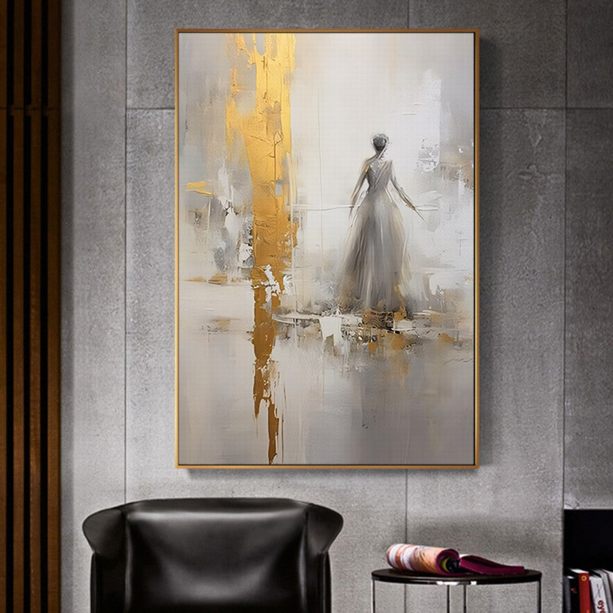 Gentle Radiance, Soft Backdrop Canvas