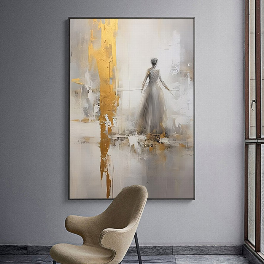 Gentle Radiance, Soft Backdrop Canvas