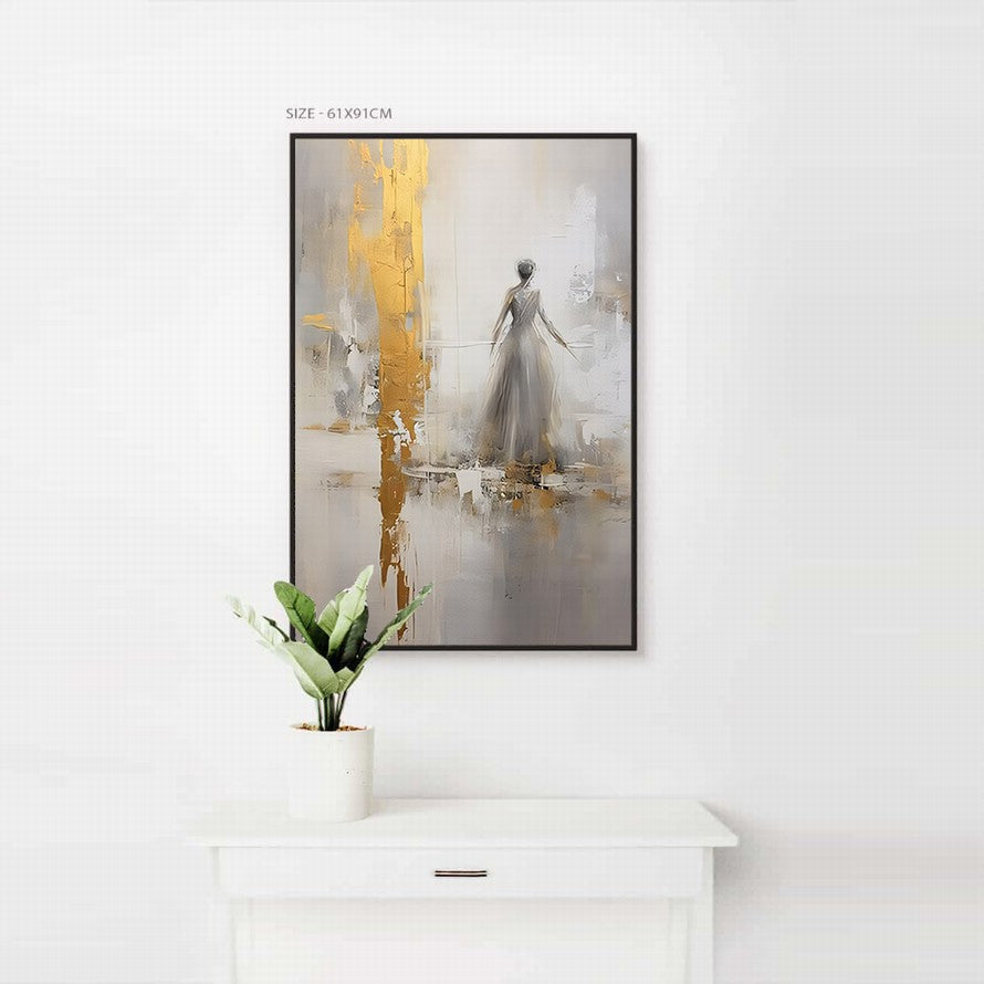 Gentle Radiance, Soft Backdrop Canvas