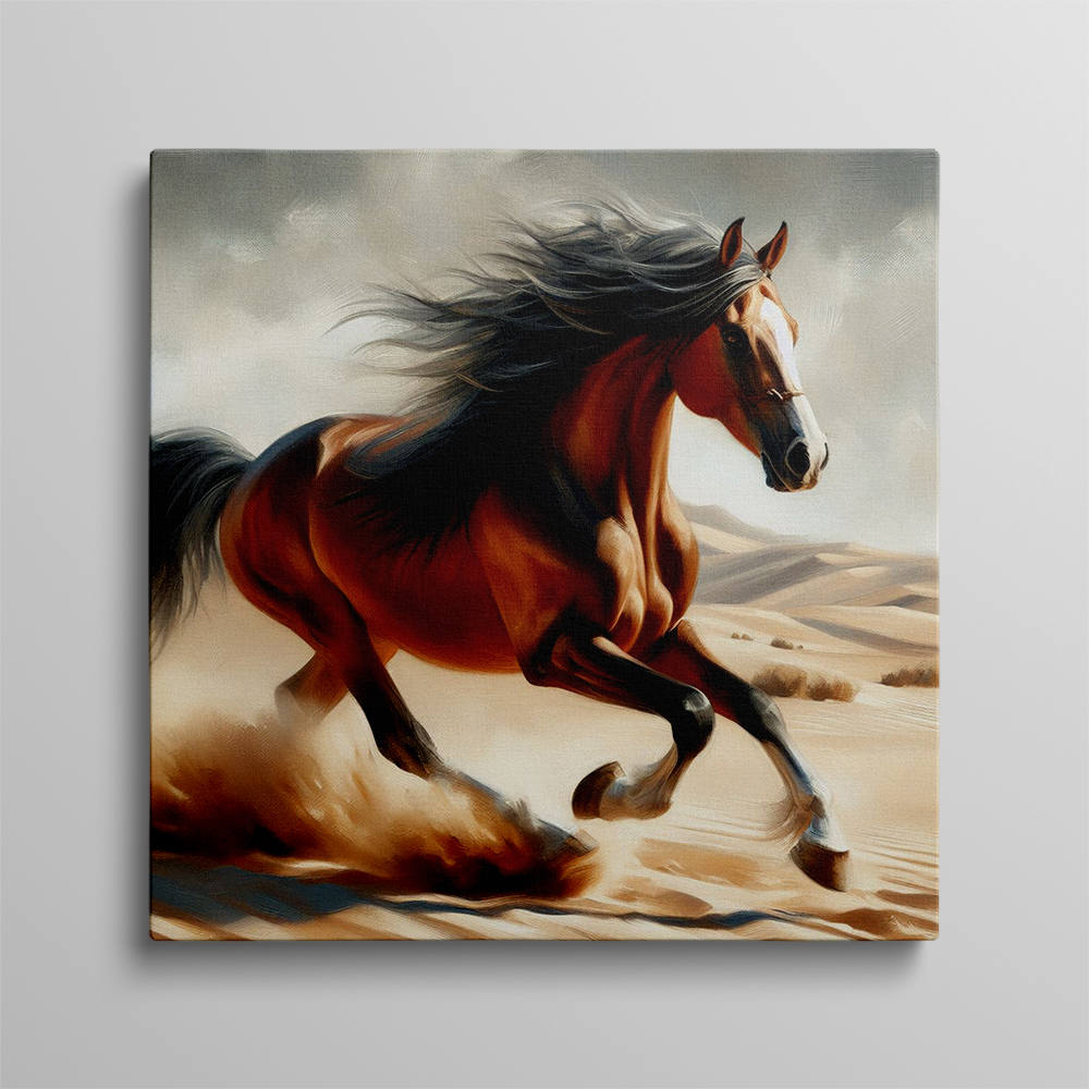 Equestrian Dreams Wild Gallop Canvas