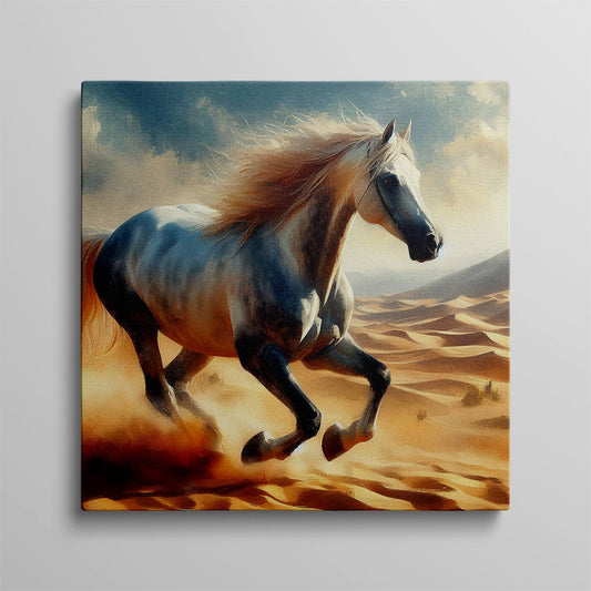 Wild Horses Freedom Rush Canvas