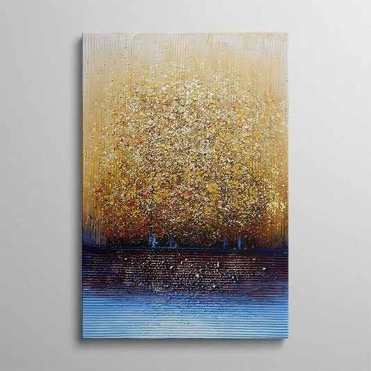 Golden Shimmer, Timeless Allure Canvas
