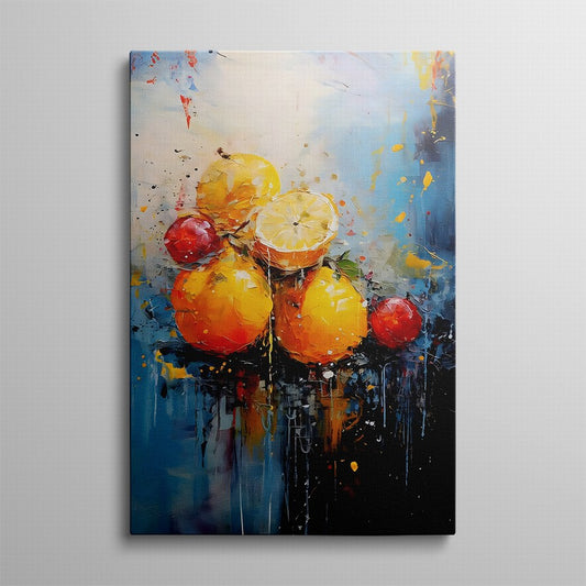 The Beauty of Citrus Fruits Oil Canvas