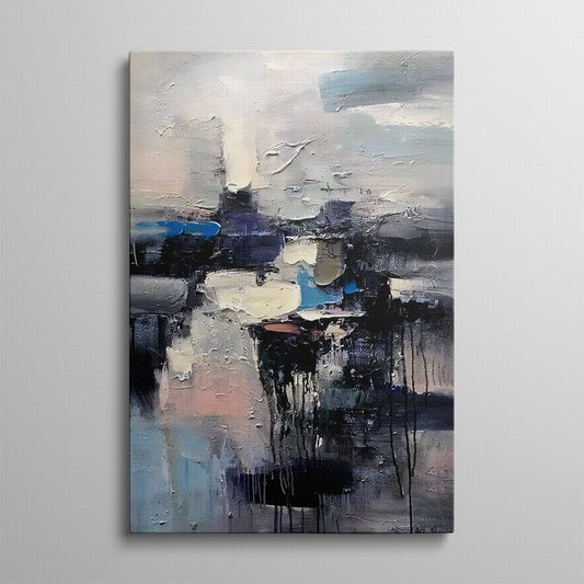 Shadows of Colors Abstract Oil Painting