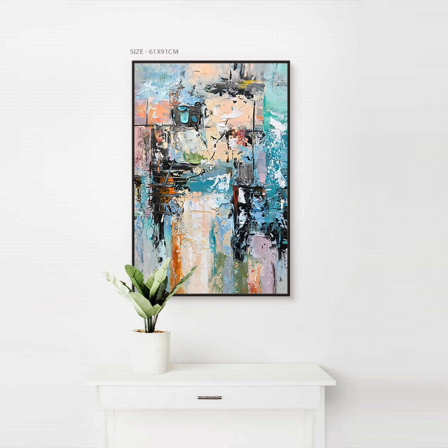 Tranquil Hues, Gentle Embrace Canvas
