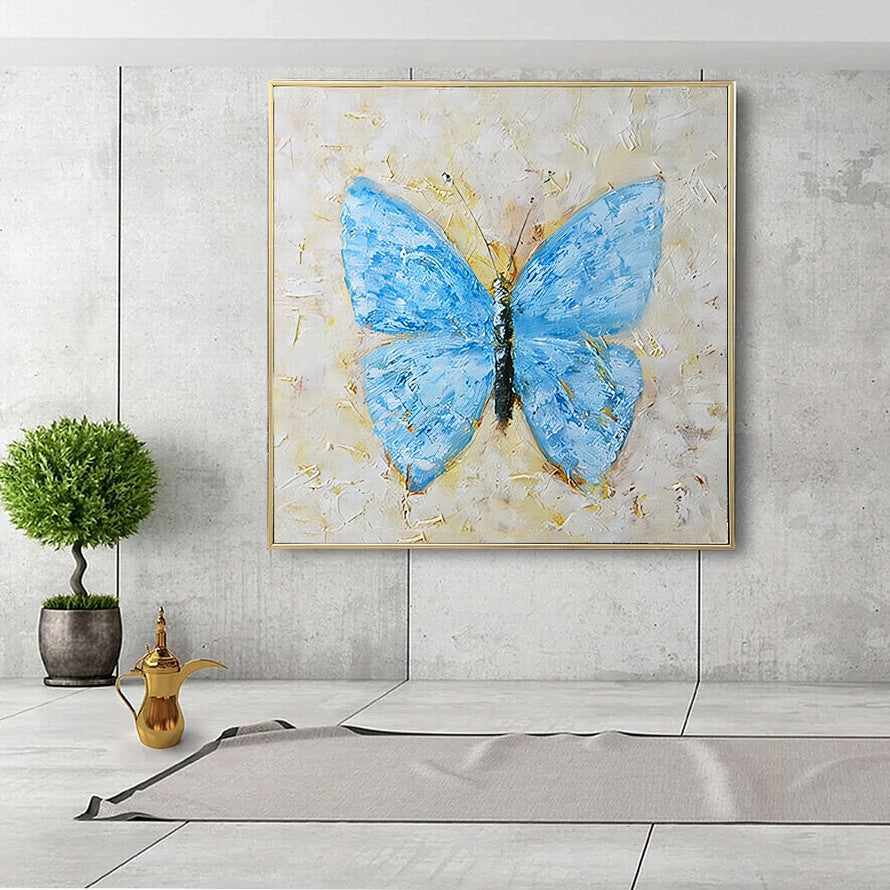Indigo Dreams, Butterfly's Journey Canvas