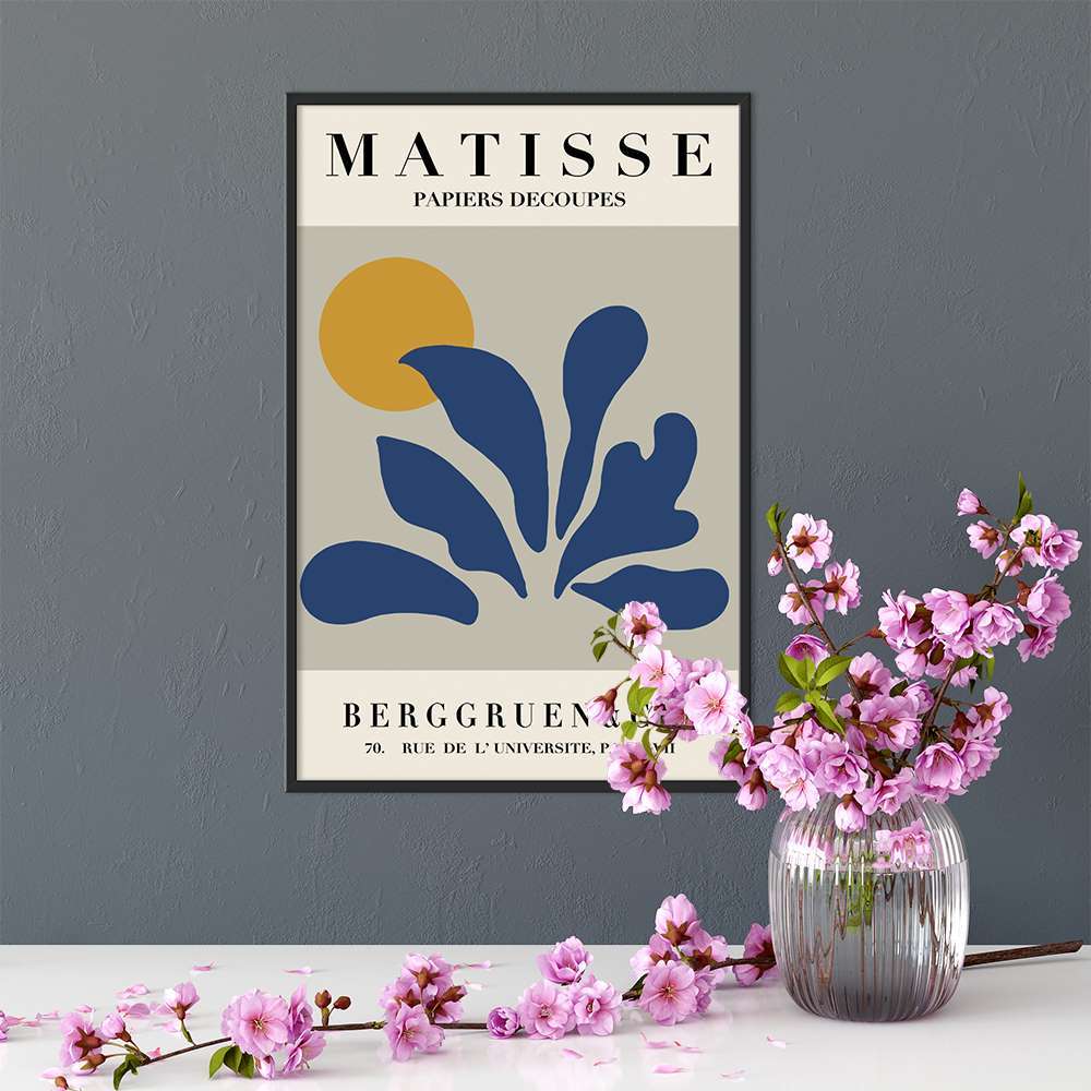 Klein Blue Art Matisse Art Prints