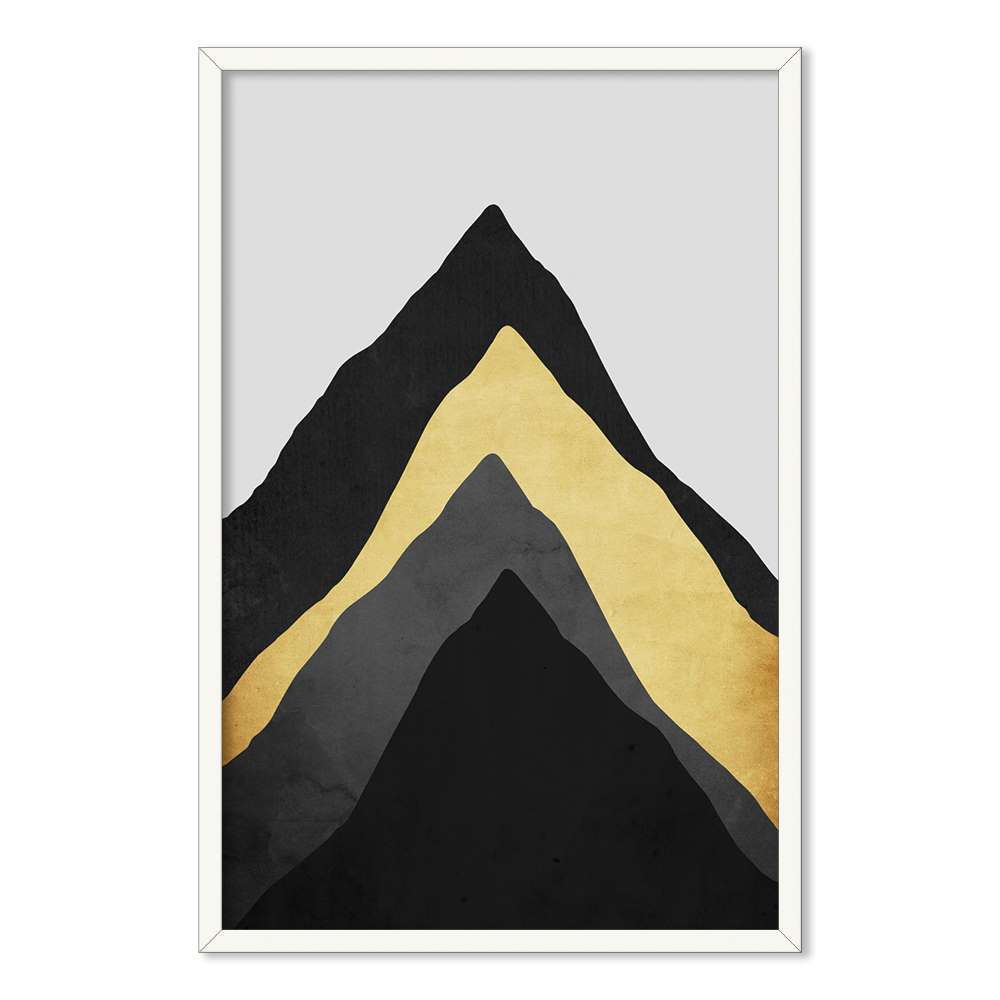 Mountain Shadows Abstract New Chinese Prints